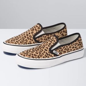 MINI LEOPARD SLIP-ON SF CHEETAH VANS